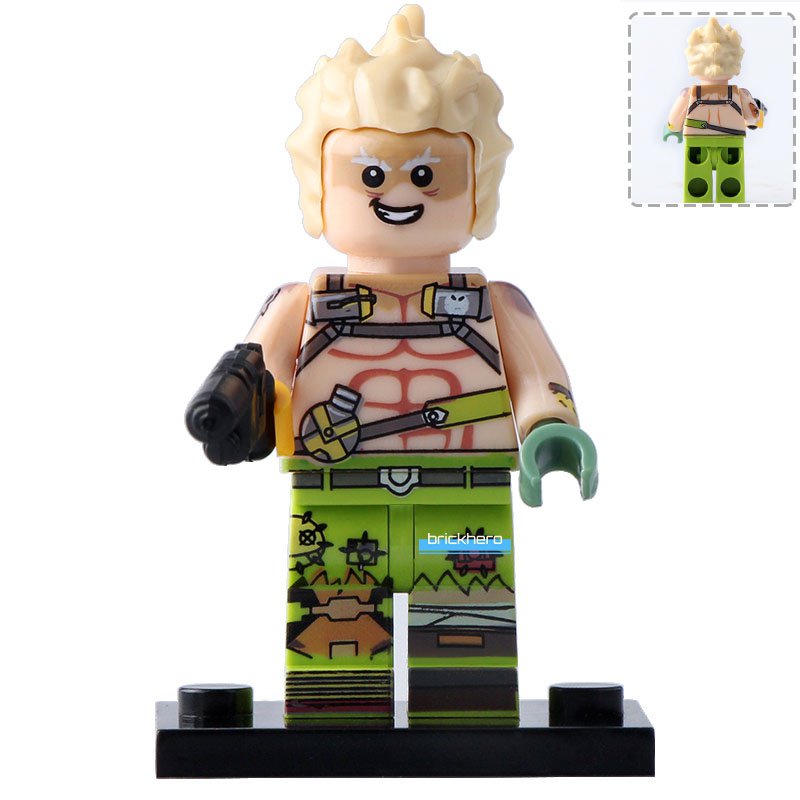 LEGO Compatible Overwatch Junkrat Custom Printed Minifigure Brick Toys Gift