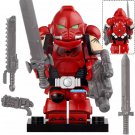 LEGO Compatible Warhammer 40,000 Space Marine Blood Raven Custom Printed Minifigure Brick Toys Gift