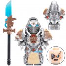 LEGO Compatible Warhammer 40,000 Space Marine Grey Knight Custom Printed Minifigure Brick Toys Gift
