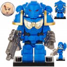 LEGO Compatible Warhammer 40,000 Space Marine Ultramarines Custom Printed Minifigure Brick Toys Gift