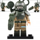 LEGO Compatible Warhammer 40K Astra Militarum Cadian Shock Trooper Custom Minifigure Brick Toys Gift