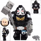 LEGO Compatible Warhammer 40K Space Marine Black Templars Custom Printed Minifigure Brick Toys Gift