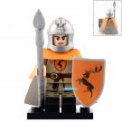 LEGO Compatible Game of Thrones House Baratheon Bannerman Custom Printed Minifigure Brick Toys Gift