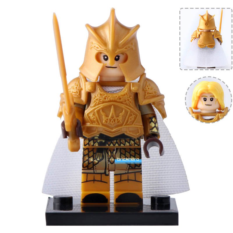 LEGO Compatible Game of Thrones Jaime Lannister (The Kingsguard) Custom Minifigure Brick Toys Gift