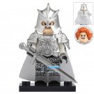 LEGO Compatible Game of Thrones Kingsguard Arys Oakheart (Sliver Armor) Custom Minifigure Brick Toys