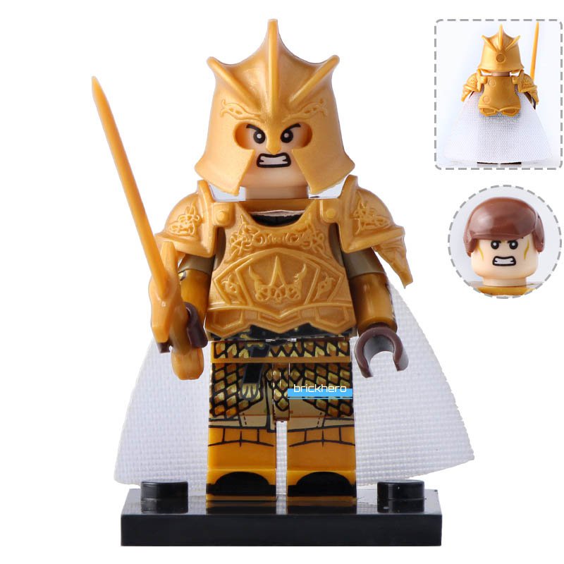 LEGO Compatible Game of Thrones Preston Greenfield (The Kingsguard) Custom Minifigure Brick Toys
