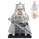LEGO Compatible Game of Thrones The Kingsguard Barristan Selmy (Sliver Armor) Minifigure Brick Toys