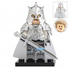 LEGO Compatible Game of Thrones The Kingsguard Mandon Moore (Sliver Armor) Minifigure Brick Toys
