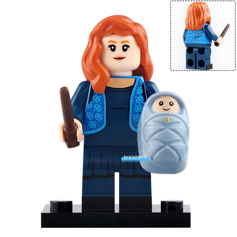 LEGO Compatible Harry Potter Lily Potter with Baby Custom Printed Minifigure Brick Toys Gift
