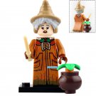 LEGO Compatible Harry Potter Professor Pomona Sprout Custom Printed Minifigure Brick Toys Gift