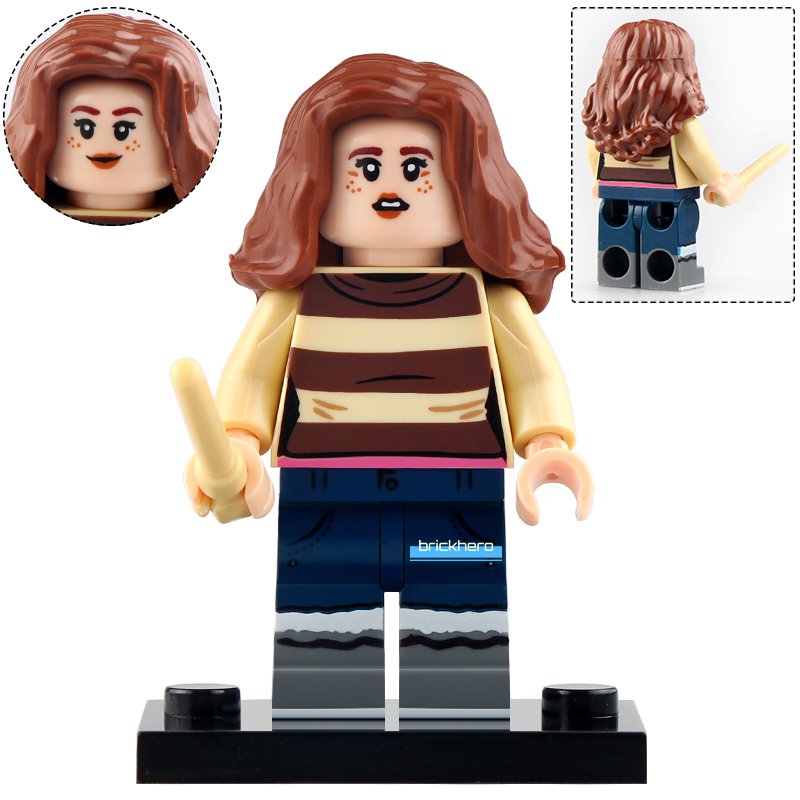 LEGO Compatible Harry Potter Series 2 Hermione Granger Custom Printed Minifigure Brick Toys Gift