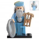 LEGO Compatible Wizarding World Harry Potter Albus Dumbledore Custom Printed Minifigure Brick Toys