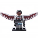 LEGO Compatible Marvel Super Heroes Falcon (Sam Wilson) Custom Printed Minifigure Brick Toys Gift