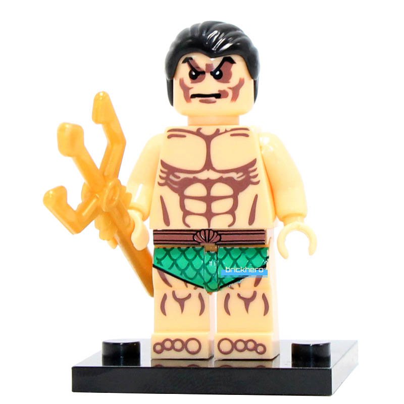 LEGO Compatible Marvel Super Heroes Namor The Sub-mariner Custom Printed Minifigure Brick Toys