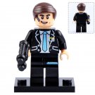 LEGO Compatible Marvel Super Heroes Phil Coulson (Agents of S.H.I.E.L.D.) Minifigure Brick Toys Gift