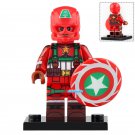 LEGO Compatible Marvel Superhero Christmas Captain America Custom Printed Minifigure Brick Toys Gift