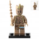 LEGO Compatible Marvel Superhero Teen Groot (Infinity War) Custom Printed Minifigure Brick Toys Gift