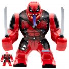 LEGO Compatible Marvel Superhero Venompool (Venom x Deadpool) Custom Printed Minifigure Brick Toys