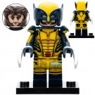 LEGO Compatible Marvel Superhero Wolverine (Deadpool 3) Custom Printed Minifigure Brick Toys Gift