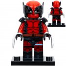 LEGO Compatible Marvel Superhero Wolverinepool (Wolverine x Deadpool) Minifigure Brick Toys Gift