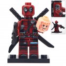 LEGO Compatible Marvel Superheroes Deadpool Origins Custom Printed Minifigure Brick Toys Gift