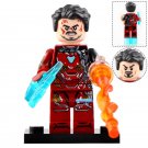 LEGO Compatible Marvel Superheroes Iron Man MK 50 (Battle-Damaged) Minifigure Brick Toys Gift