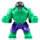 LEGO Compatible Marvel Universe Superhero Hulk (BigFig) Custom Printed Minifigure Brick Toys Gift