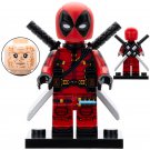 LEGO Compatible Marvel Universe Superheroes Deadpool Custom Printed Minifigure Brick Toys Gift