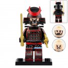 LEGO Compatible Japanese Ancient Warriors Samurai Custom Printed Minifigure Brick Toys Gift