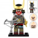 LEGO Compatible Japanese Warrior The Samurai Warrior Custom Printed Minifigure Brick Toys Gift