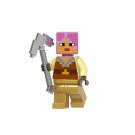 LEGO Compatible Minecraft Huntress With Sword Custom Printed Minifigure Brick Toys Gift