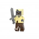 LEGO Compatible Minecraft Husk Custom Printed Minifigure Brick Toys Gift