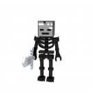 LEGO Compatible Minecraft Wither Skeleton Custom Printed Minifigure Brick Toys Gift