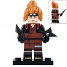 LEGO Compatible Anime Heroes Naruto Fu Yamanaka Custom Printed Minifigure Brick Toys Gift