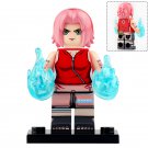 LEGO Compatible Anime Naruto Shippuden Haruno Sakura Custom Printed Minifigure Brick Toys Gift