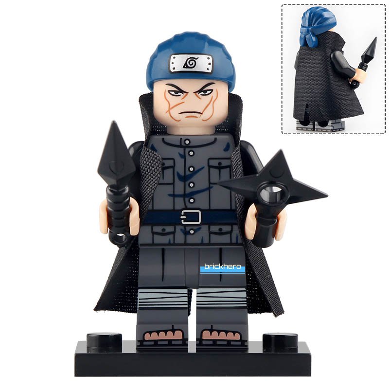 LEGO Compatible Anime Naruto Shippuden Ibiki Morino Custom Printed Minifigure Brick Toys Gift