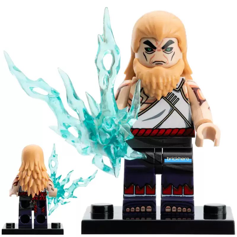 LEGO Compatible Anime Naruto Shippuden Sandaime Raikage Custom Printed Minifigure Brick Toys Gift