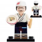 LEGO Compatible Anime Naruto Shippuden Teuchi (Ichiraku) Custom Printed Minifigure Brick Toys Gift