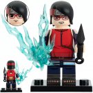LEGO Compatible Boruto Naruto Next Generations Uchiha Sarada Custom Printed Minifigure Brick Toys