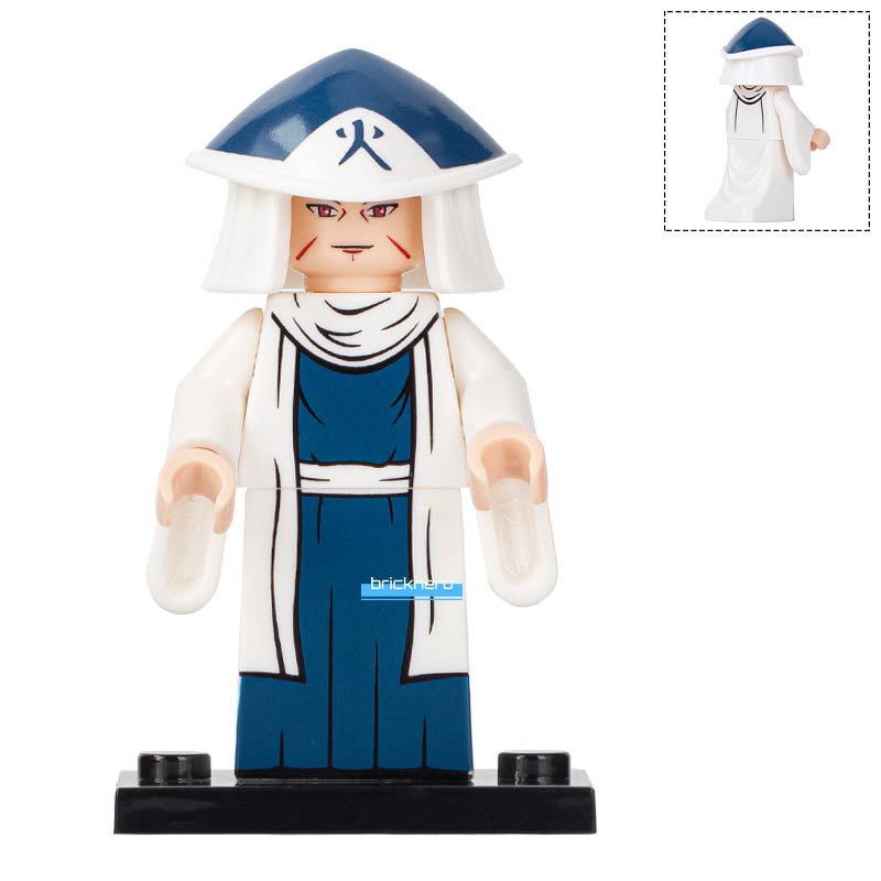 LEGO Compatible Naruto Shippuden Tobirama Senju (Hokage) Custom Printed Minifigure Brick Toys Gift