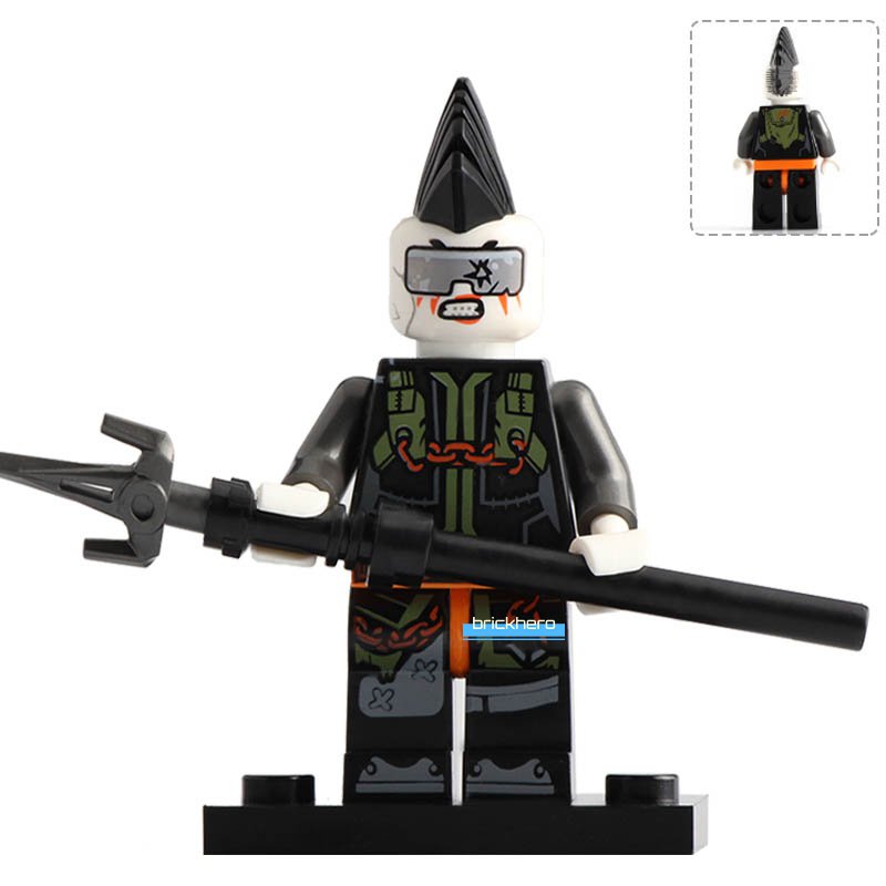 LEGO Compatible Ninjago Hunted Jet Jack Custom Printed Minifigure Brick Toys Gift