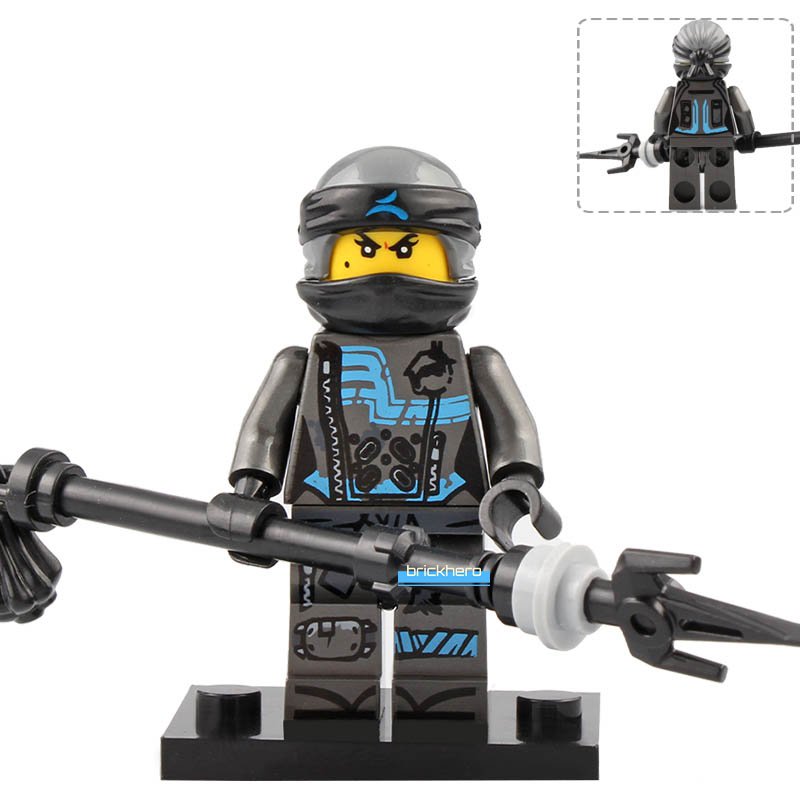LEGO Compatible Ninjago Hunted Nya Custom Printed Minifigure Brick Toys Gift