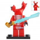 LEGO Compatible Ninjago Rise of the Snakes Fangdam Custom Printed Minifigure Brick Toys Gift