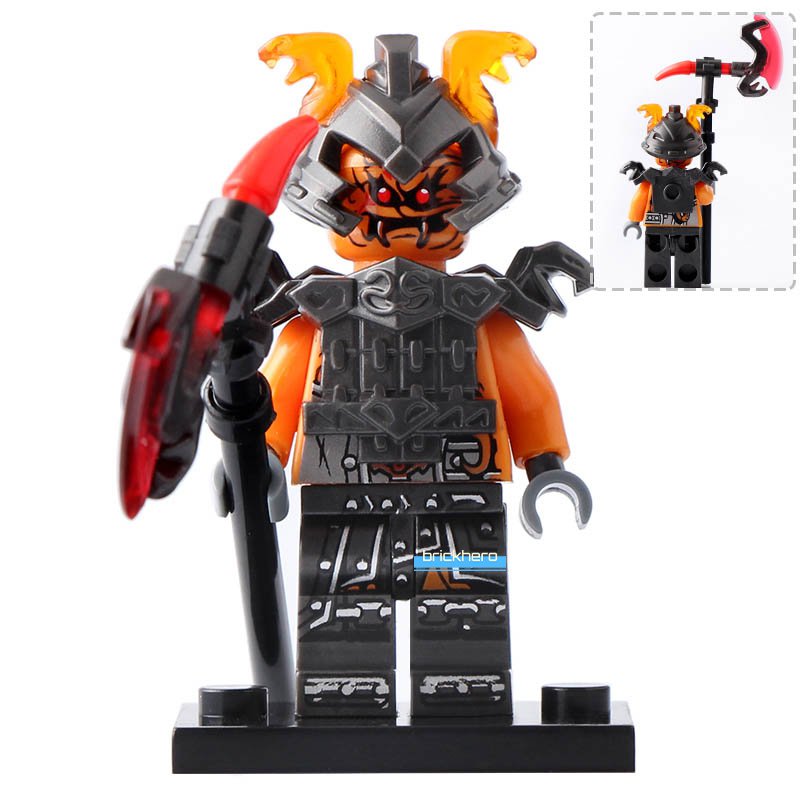 LEGO Compatible Ninjago The Hands of Time Commander Blunck Custom Printed Minifigure Brick Toys Gift