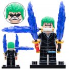 LEGO Compatible Anime One Piece Pirate Hunter Zoro Custom Printed Minifigure Brick Toys Gift