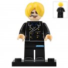 LEGO Compatible Japan Animation One Piece Sanji Custom Printed Minifigure Brick Toys Gift