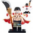 LEGO Compatible One Piece Edward Newgate (Whitebeard) Custom Printed Minifigure Brick Toys Gift