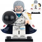 LEGO Compatible One Piece Monkey D. Garp Custom Printed Minifigure Brick Toys Gift