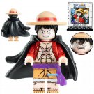 LEGO Compatible One Piece Monkey D. Luffy (Straw Hat Luffy) Custom Printed Minifigure Brick Toy Gift