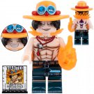 LEGO Compatible One Piece Portgas D. Ace Custom Printed Minifigure Brick Toys Gift